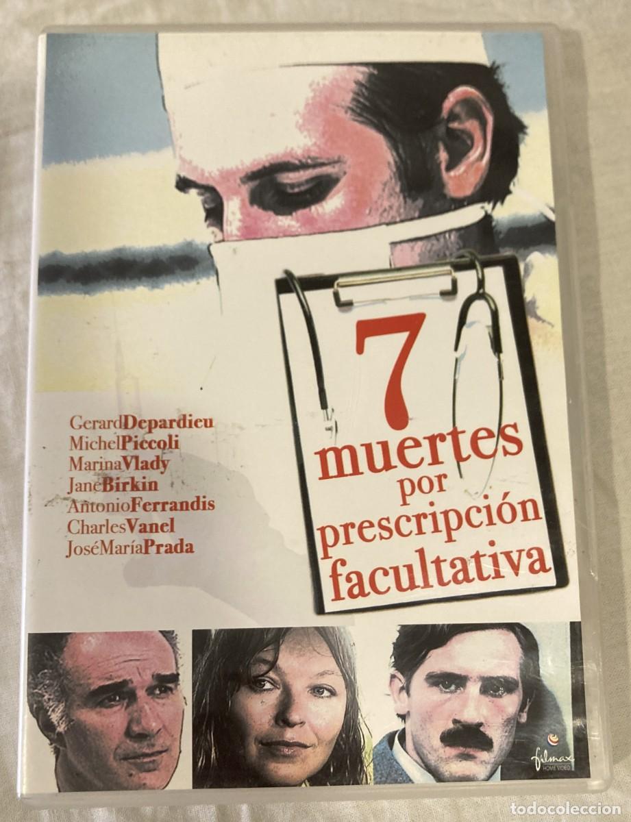 Cine: dvd original 7 MUERTES POR PRESCRIPCION FACULTATIVA / Ed Filmax