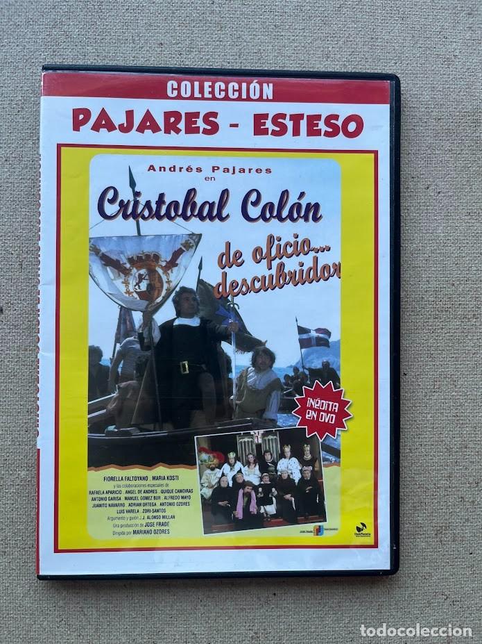 Cine: Crist&oacute;bal Col&oacute;n... de oficio de / Colec. Pajares - Esteso / Andr&eacute;s Pajares / SLIM / M. Ozores / DVD