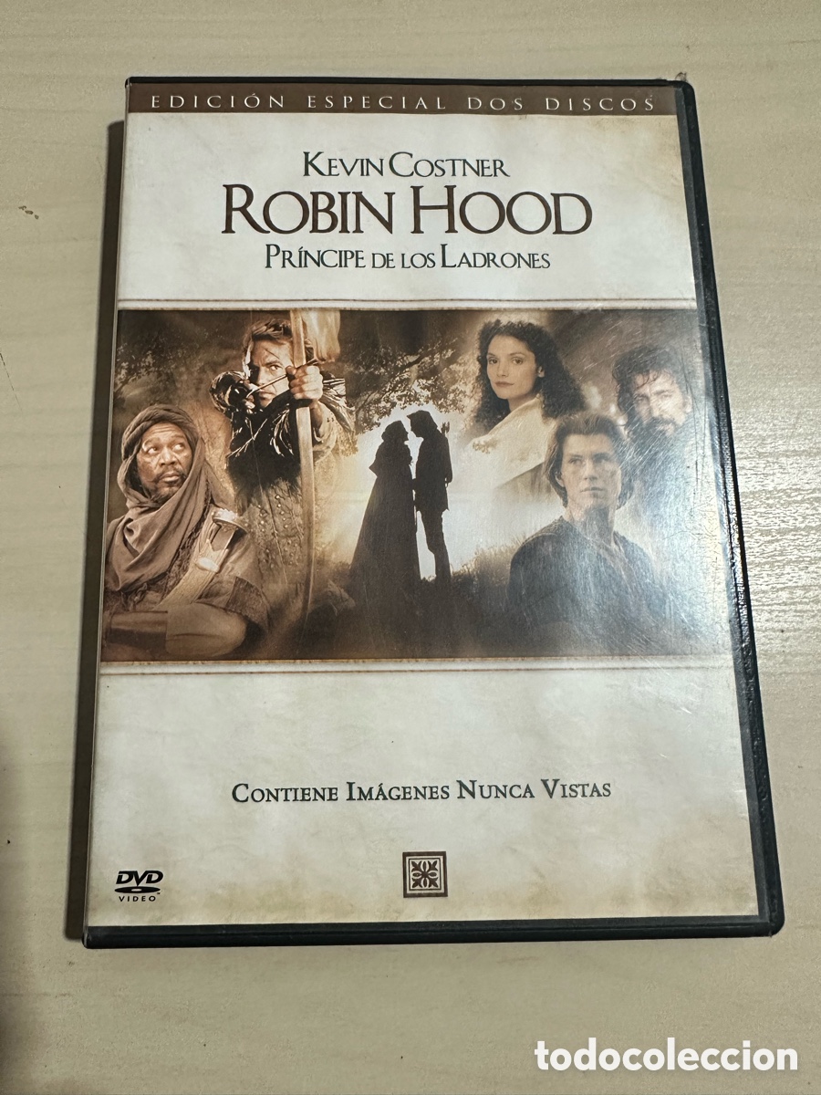Cinema: RD124 robin hood pr&iacute;ncipe de los ladrones dvd segunda mano