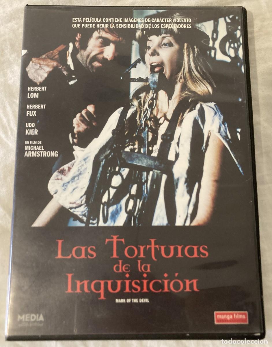 Cine: dvd original LAS TORTURAS DE LA INQUISICION / Ed MANGA FILMS