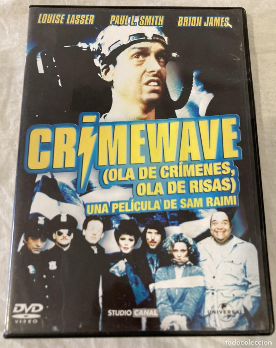 Cine: dvd original CRIMEWAVE - OLA DE CRIMENES OLA DE RISAS / Ed UNIVERSAL