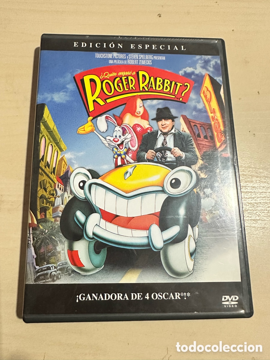 Cine: RD124 quien enga&ntilde;&oacute; a Roger rabbit? dvd segunda mano