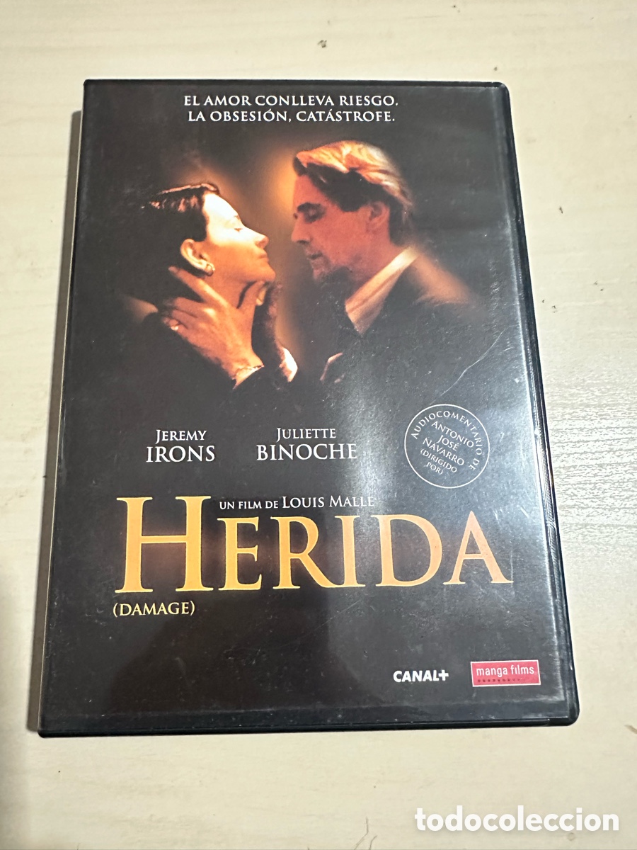 Cine: RD124 herida dvd segunda mano