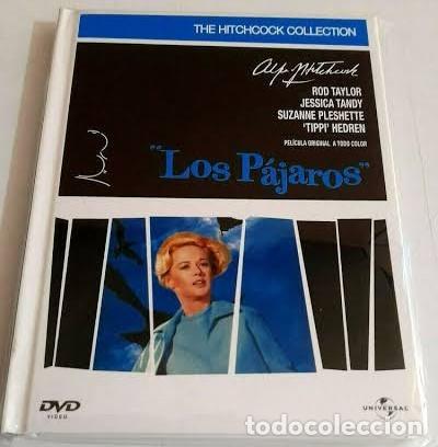 Cine: LOS PAJAROS -ALFRED HITCHCOCK -EDICION DVD-LIBRO CON 52 PAGINAS