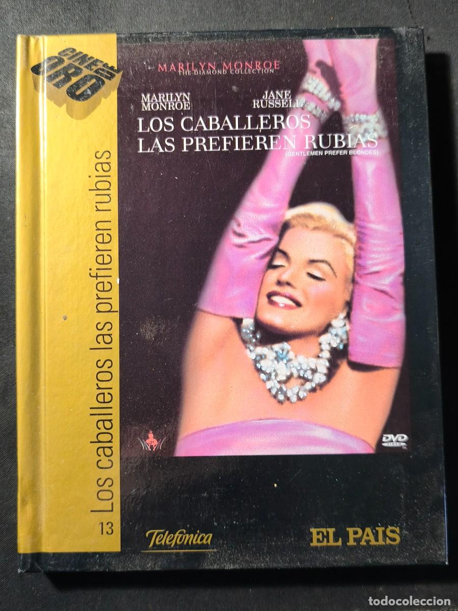 Cinema: DVD-book Los caballeros las prefieren rubias estado muy bueno