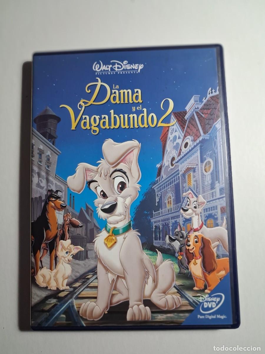 Cine: dvd la dama y el vagabundo 2. walt disney 66 min. inserto (buen estado)