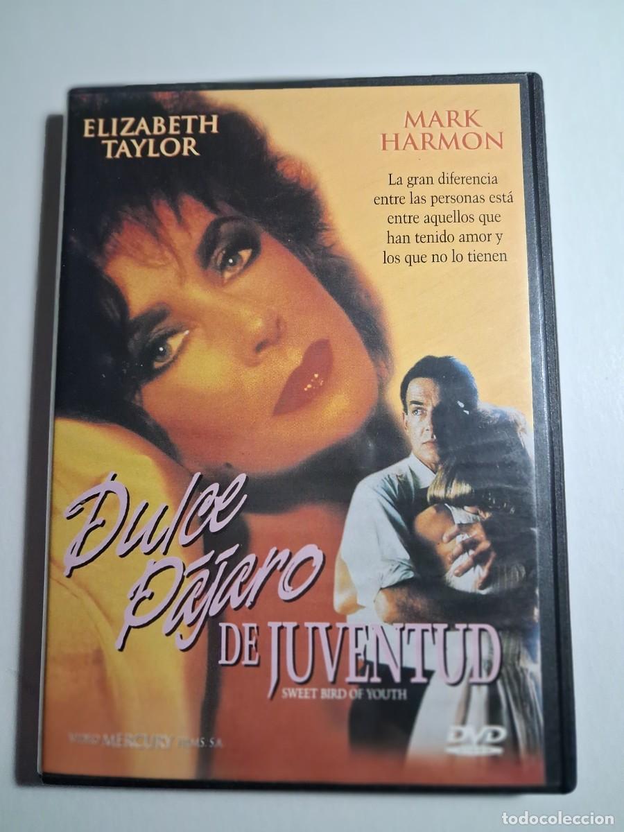 Cine: dvd dulce p&aacute;jaro de juventud. elizabeth taylor. mark harmon. 92 min (seminuevo)
