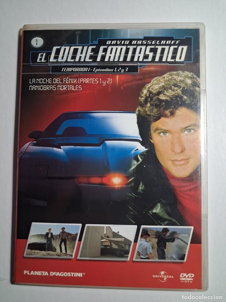Cine: dvd el coche fant&aacute;stico 1. episodios 1, 2 y 3. 135 min caja fina (buen estado)