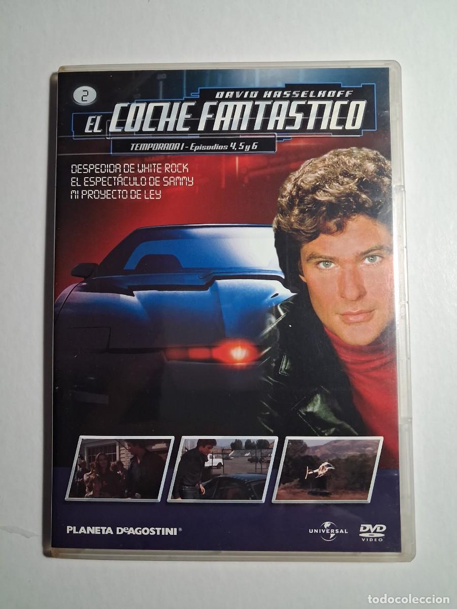 Cine: dvd el coche fant&aacute;stico 2. episodios 4, 5 y 6. 135 min caja fina (buen estado)