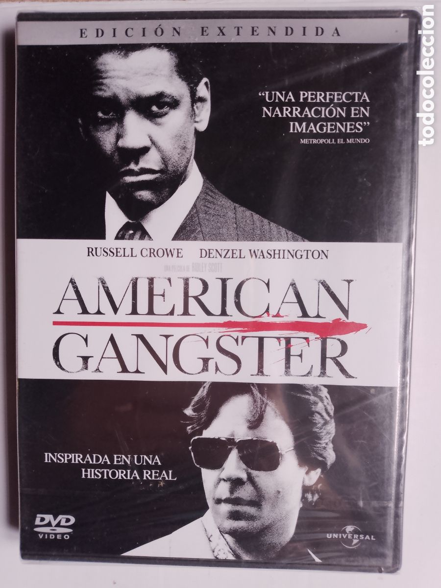 Cine: AMERICAN GANGSTER - DVD NUEVO PRECINTADO