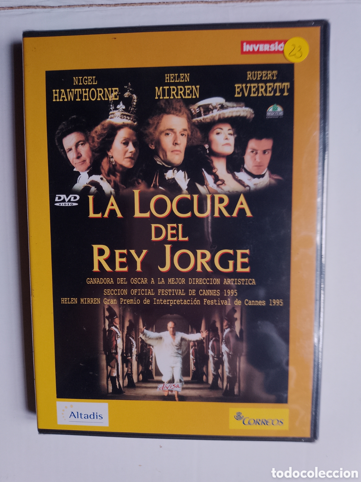 Cine: LA LOCURA DEL REY JORGE - DVD NUEVO PRECINTADO