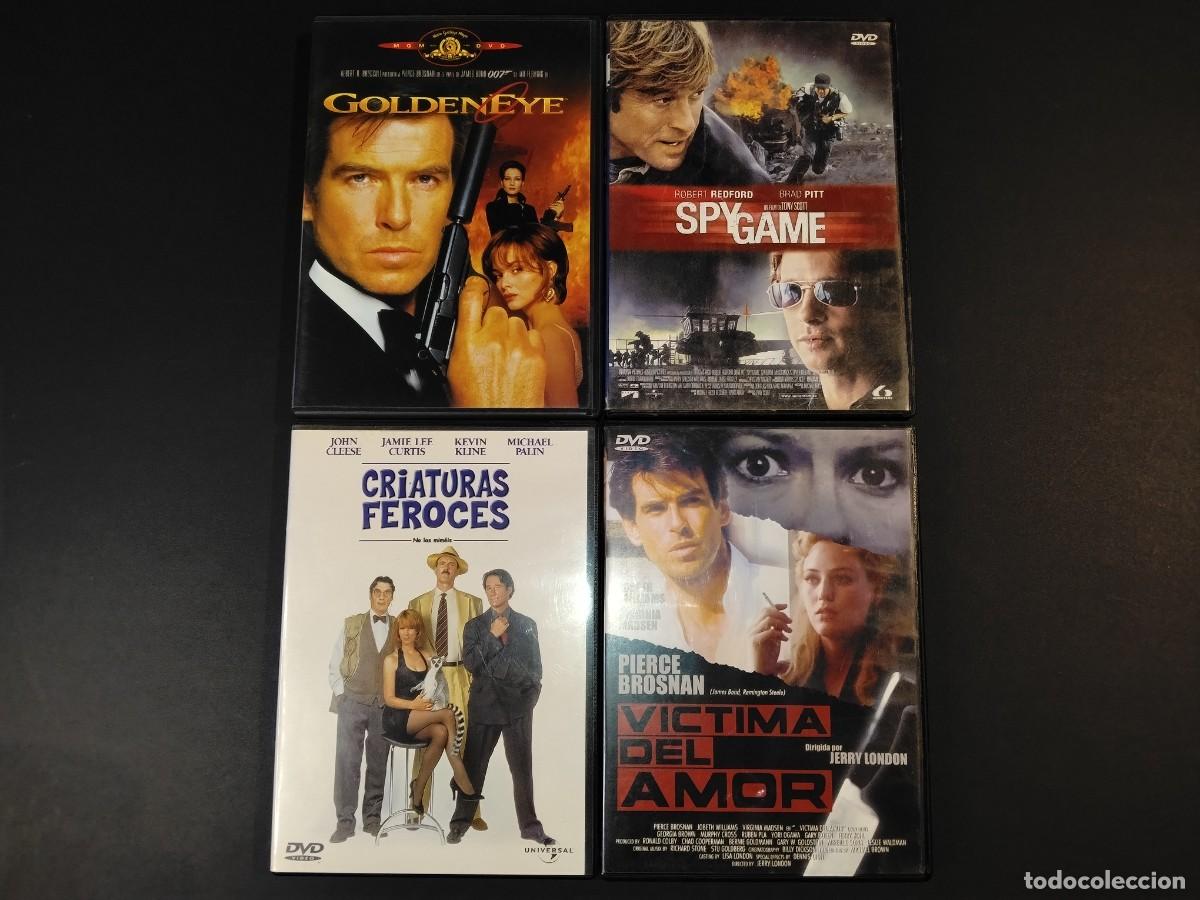 Cin&eacute;ma: 4 DVD (SPY GAME-VICTIMA DEL AMOR-CRIATURAS FEROCES-GOLDENEYE)