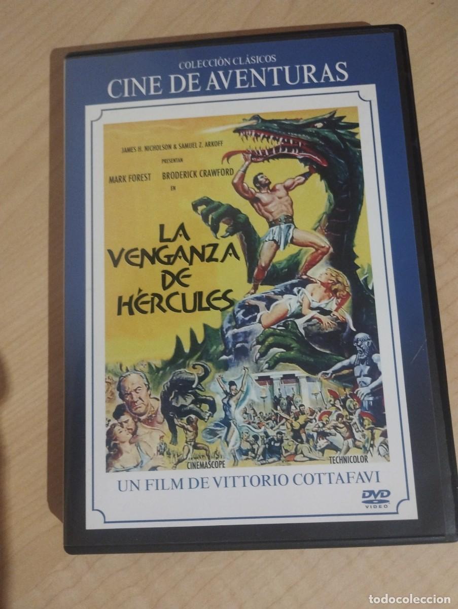 Cine: DVD La venganza de H&eacute;rcules de Vittorio Cottafavi colecci&oacute;n cl&aacute;sicos cine de aventuras