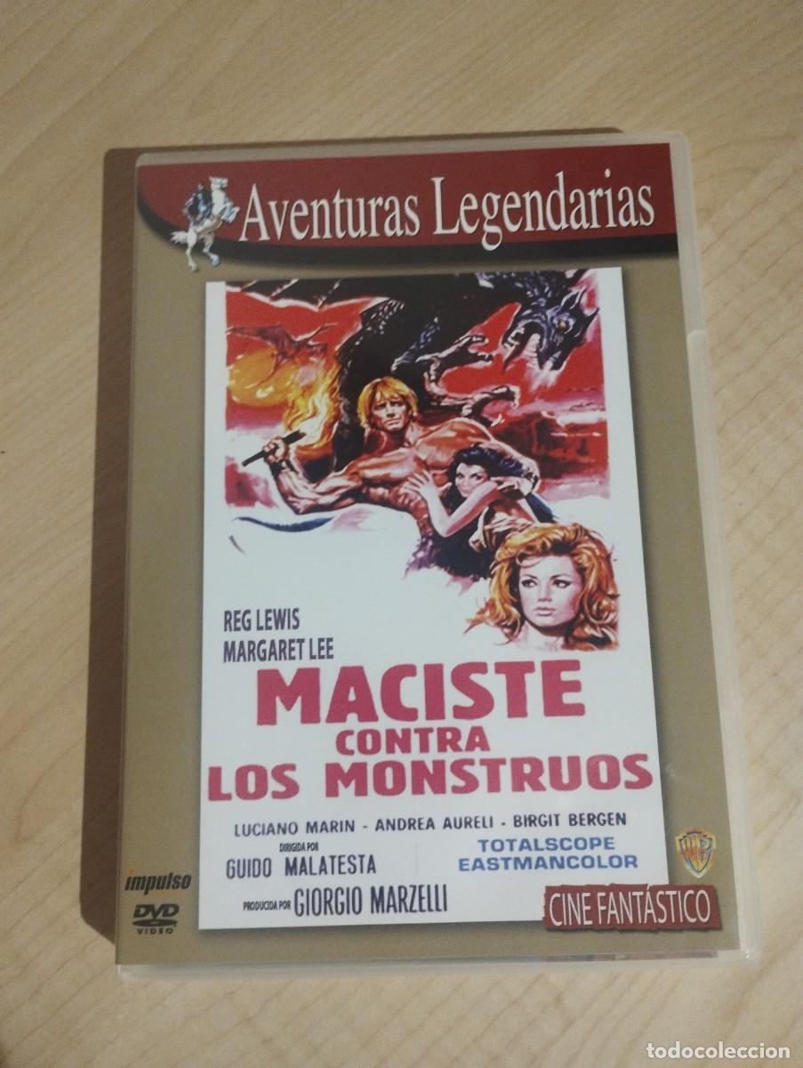 Cine: DVD Maciste contra los monstruos de Guido Malatesta Aventuras legendarias
