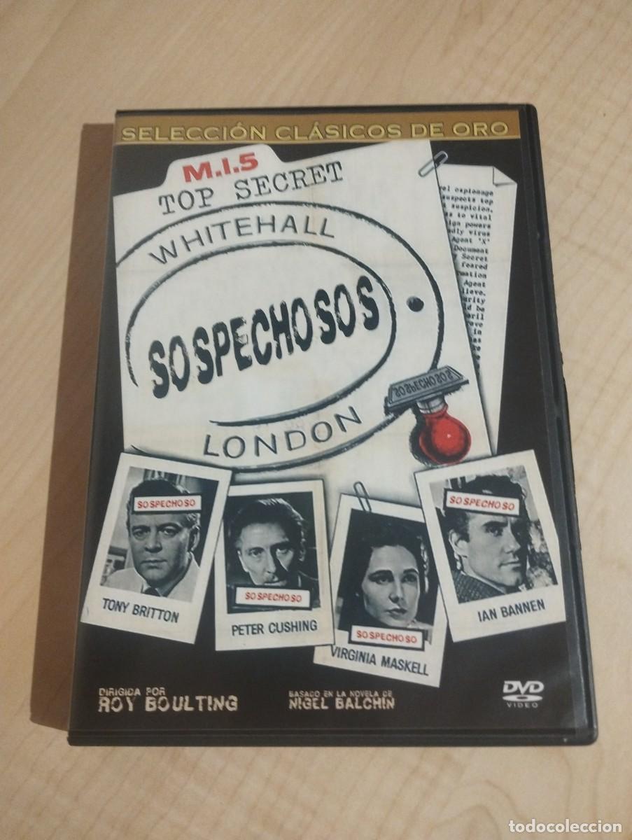 Cine: DVD Sospechosos de Roy Boulting con Peter Cushing selecci&oacute;n cl&aacute;sicos de oro