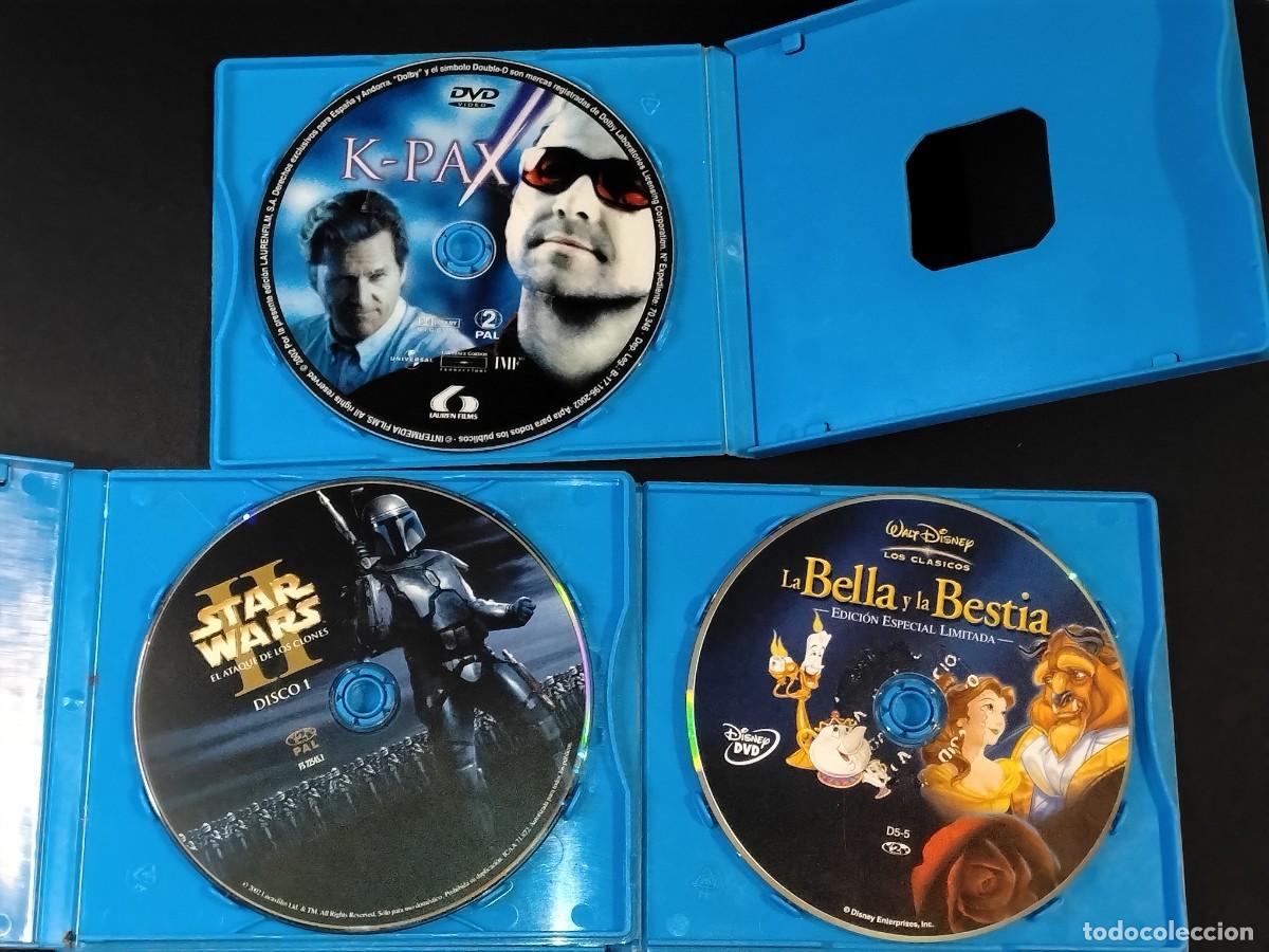 Cinema: 3 DVD (STAR WARS-LA BELLA Y LA BESTIA-K-PAX)