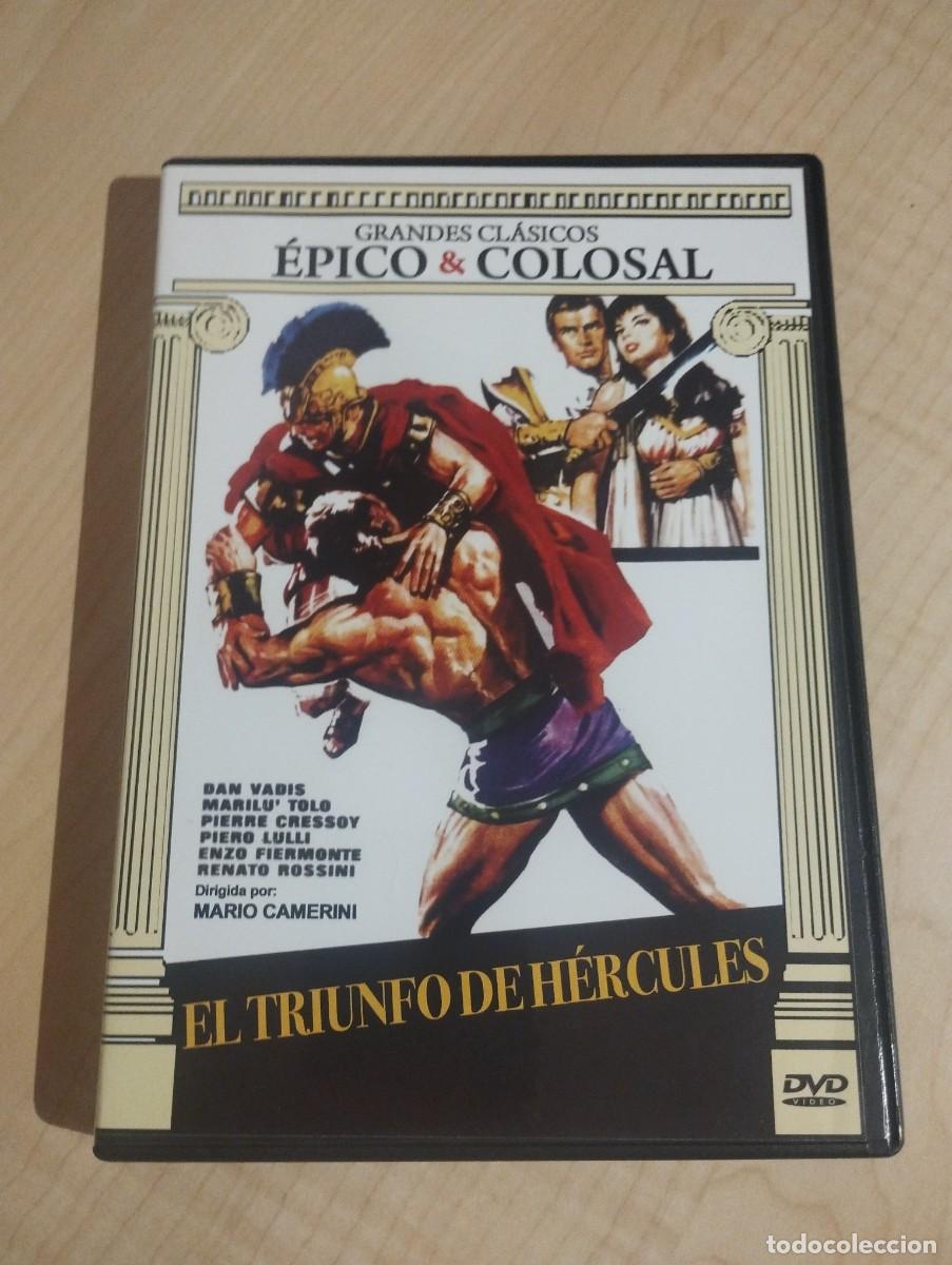 Cine: DVD El triunfo de H&eacute;rcules de Mario Camerini grandes cl&aacute;sicos &eacute;pico y colosal