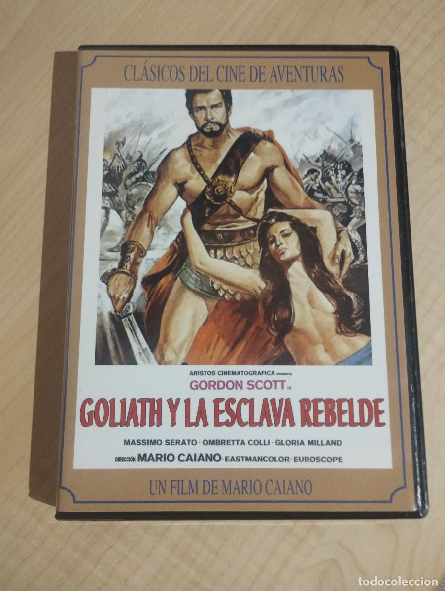 Cine: DVD Goliath y la esclava rebelde de Mario Caiano cl&aacute;sicos del cine de aventuras