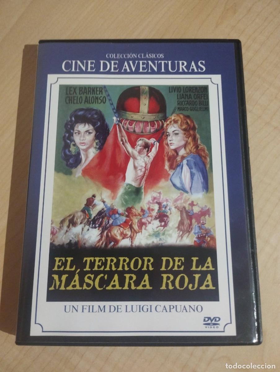 Cine: DVD El terror de la mascara roja de Luigi Capuano colecci&oacute;n cl&aacute;sicos cine de aventuras