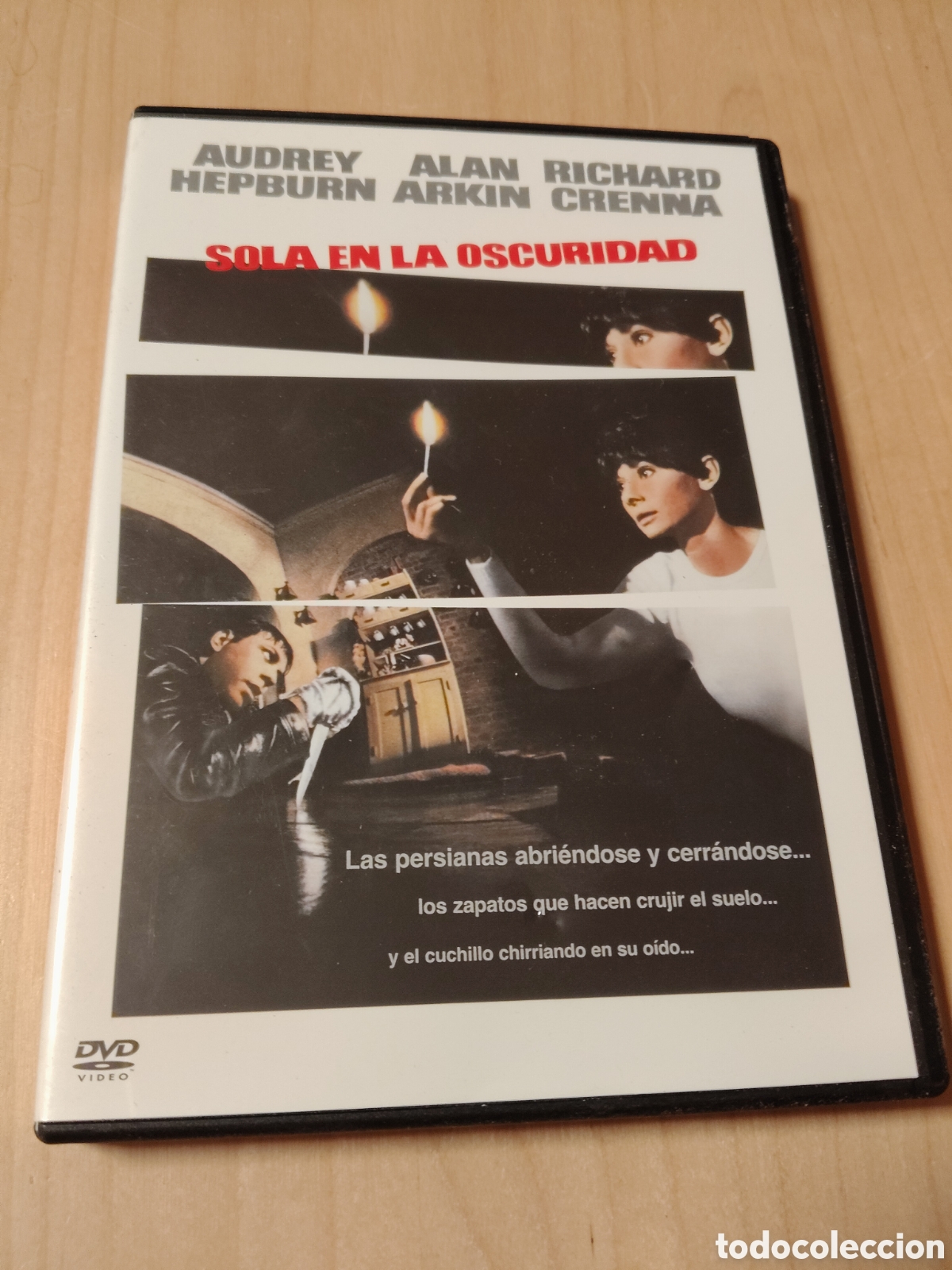 Cine: RD137 sola en la oscuridad DVD SEGUNDAMANO