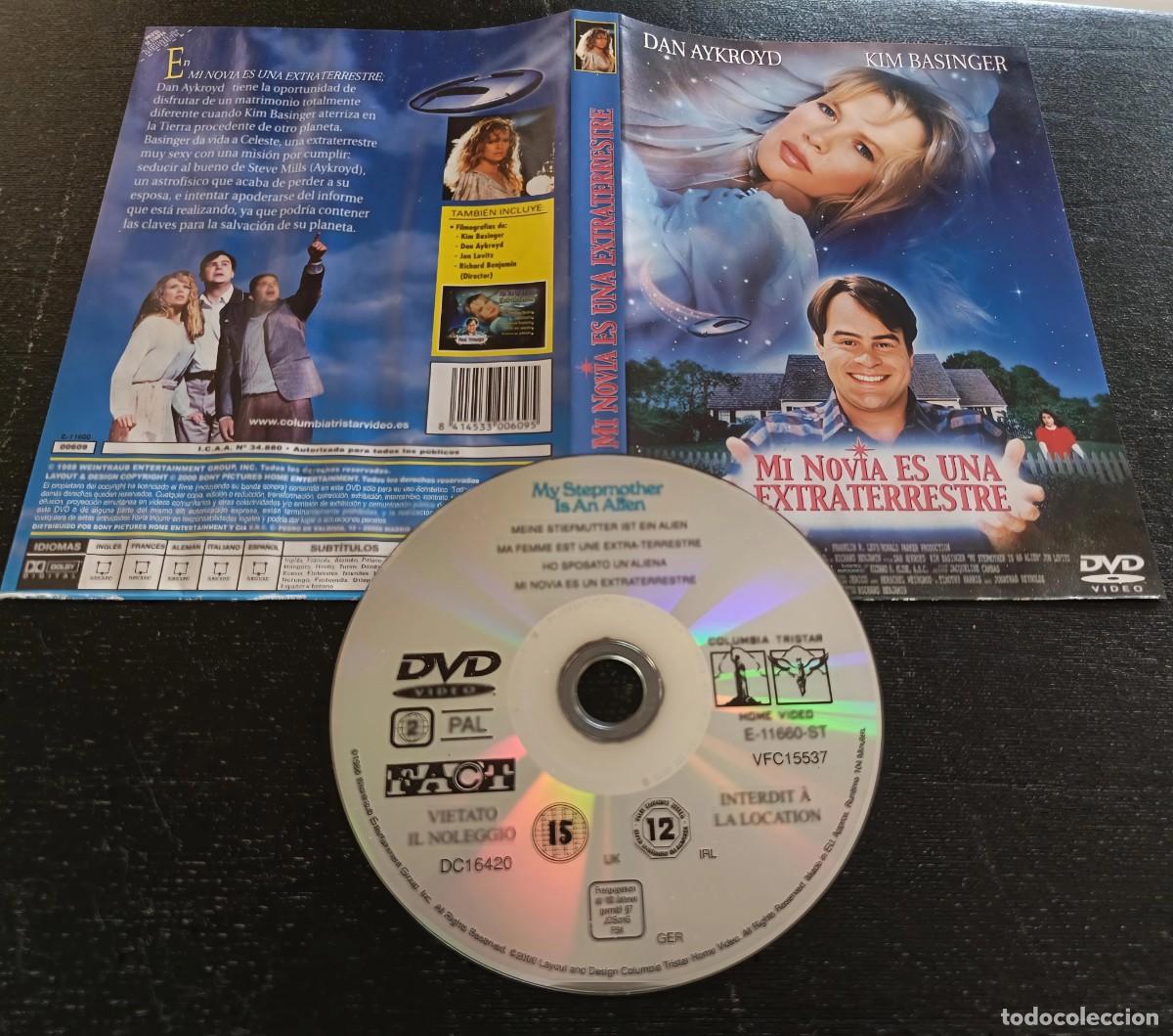 Cine: DVD MI NOVIA ES UNA EXTRATERRESTRE (super-descatalogado y barato DAN AYKROYD & KIM BASINGER)