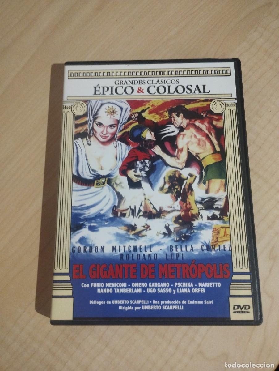 Cine: DVD El gigante de Metr&oacute;polis de Umberto Scarpelli grandes cl&aacute;sicos &eacute;pico & colosal