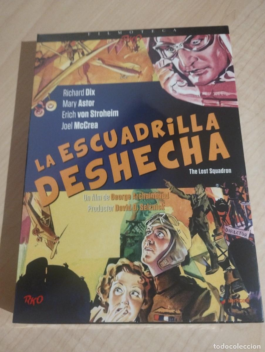 Cine: DVD La escuadrilla deshecha de George Archainbaud con libreto exclusivo de 24 paginas, precintada