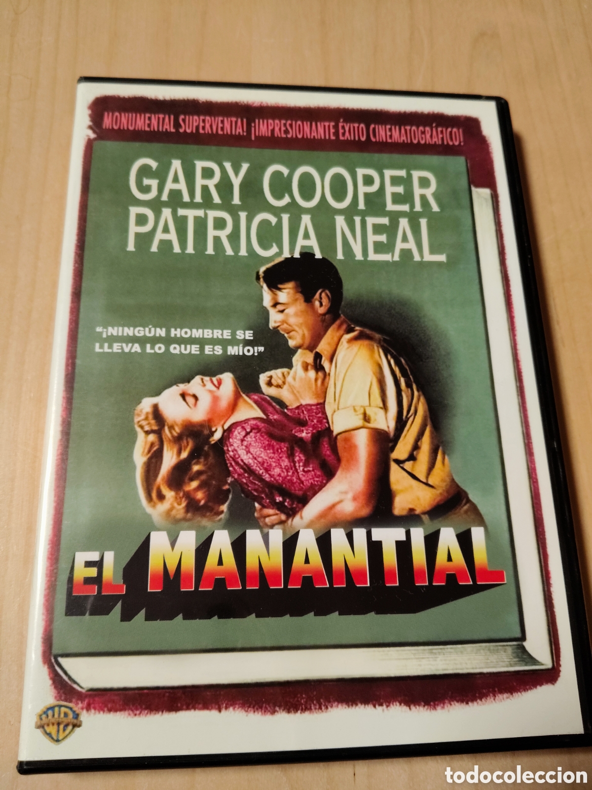 Cine: RD137 el manantial DVD SEGUNDAMANO