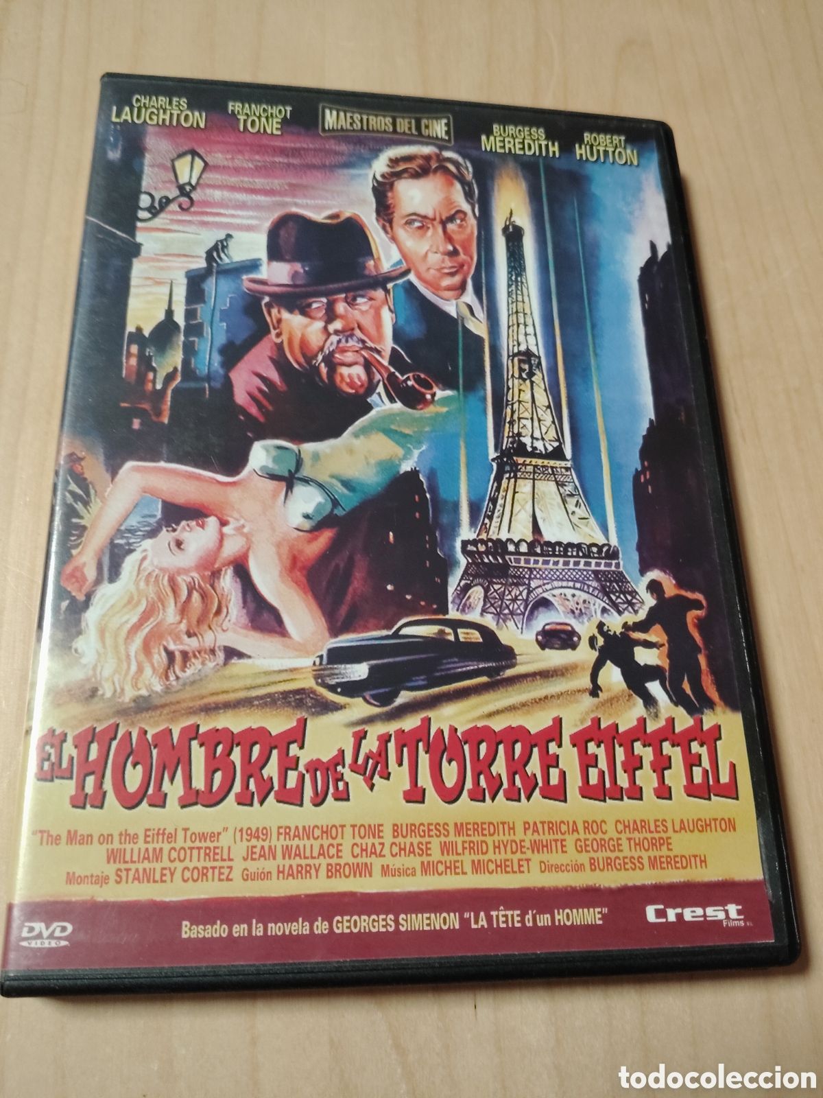 Cine: RD138 el hombre de la torre Eiffel DVD SEGUNDAMANO