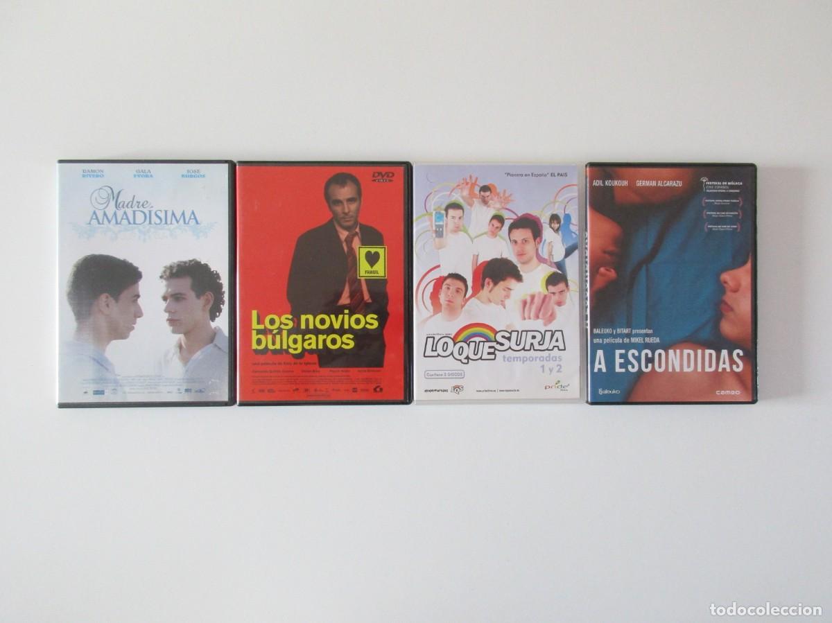 Cinema: LOTE 4 PELICULAS CINE GAY - MADRE AMAD&Iacute;SIMA - LOS NOVIOS B&Uacute;LGAROS - SERIE LO QUE SURJA - ESCONDIDA