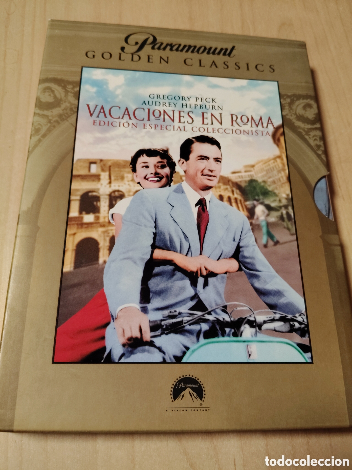 Cine: RD134 vacaciones en roma DVD SEGUNDAMANO