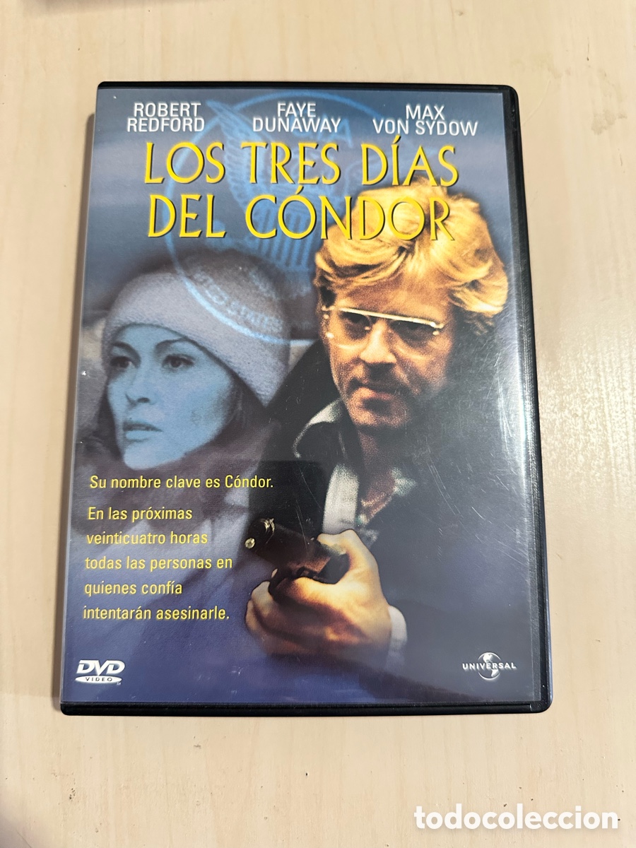 Kino: RD135 los tres d&iacute;as del c&oacute;ndor dvd segunda mano