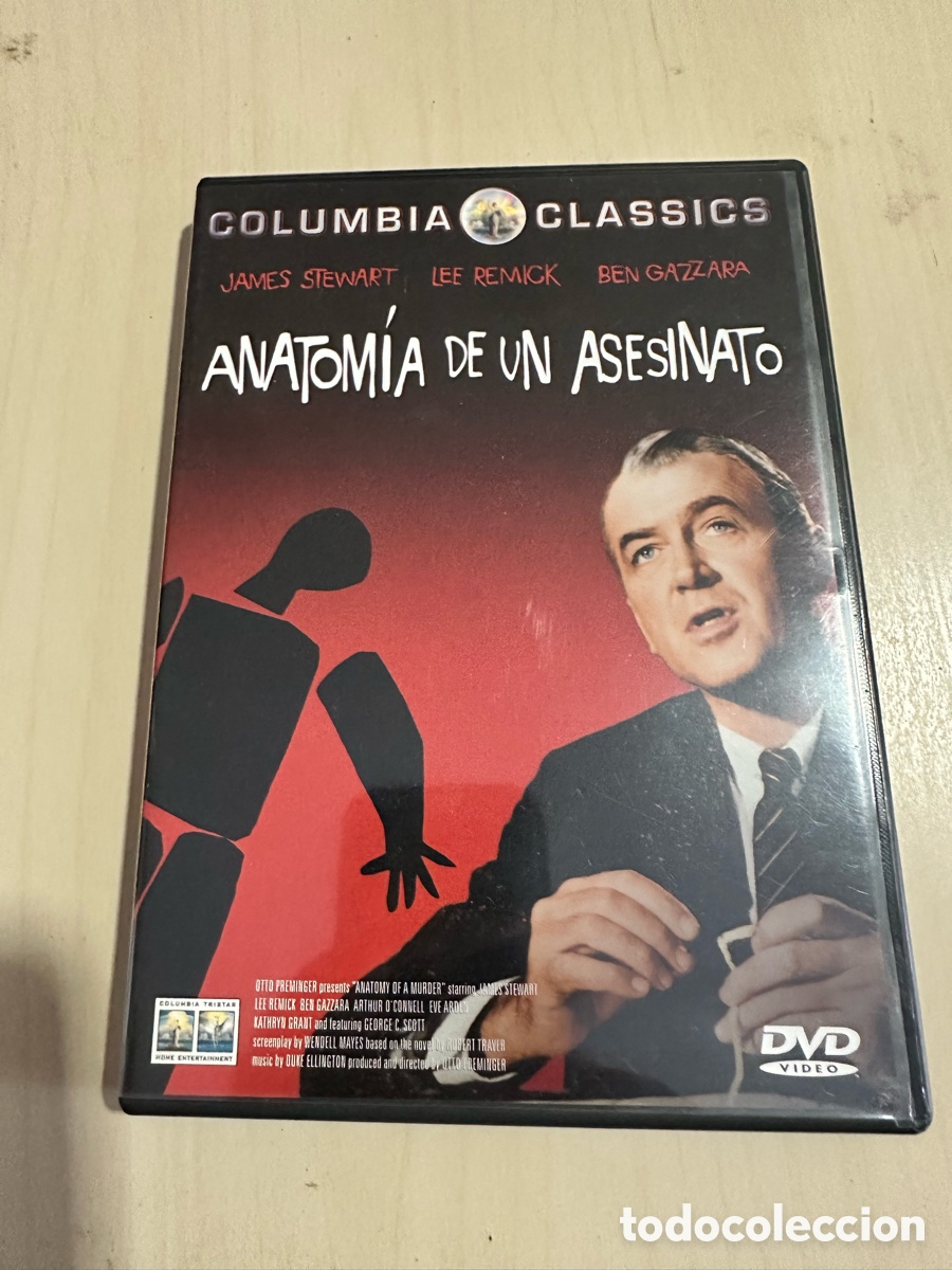 Kino: RD133 anatom&iacute;a de un asesinato dvd segunda mano