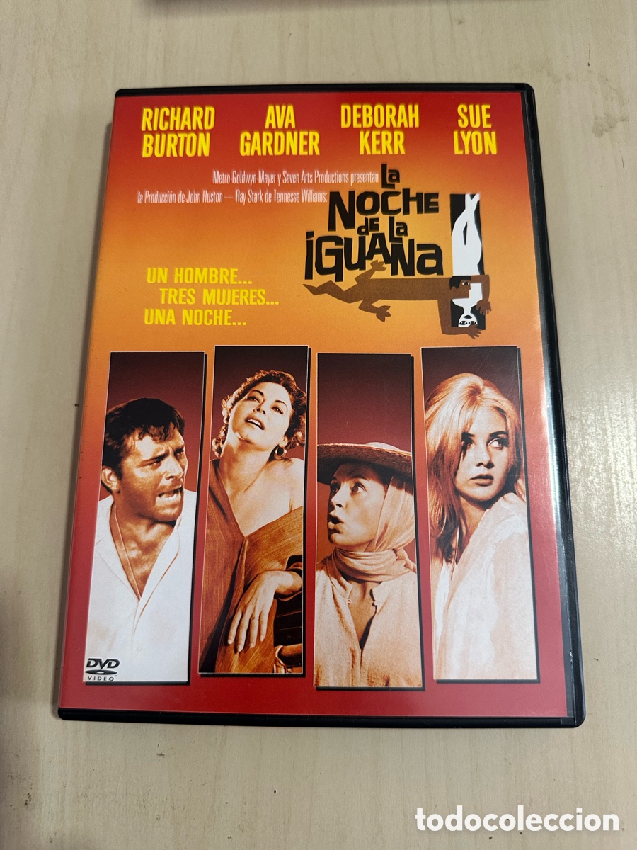 Cinema: RD133 la noche de la iguana dvd segunda mano