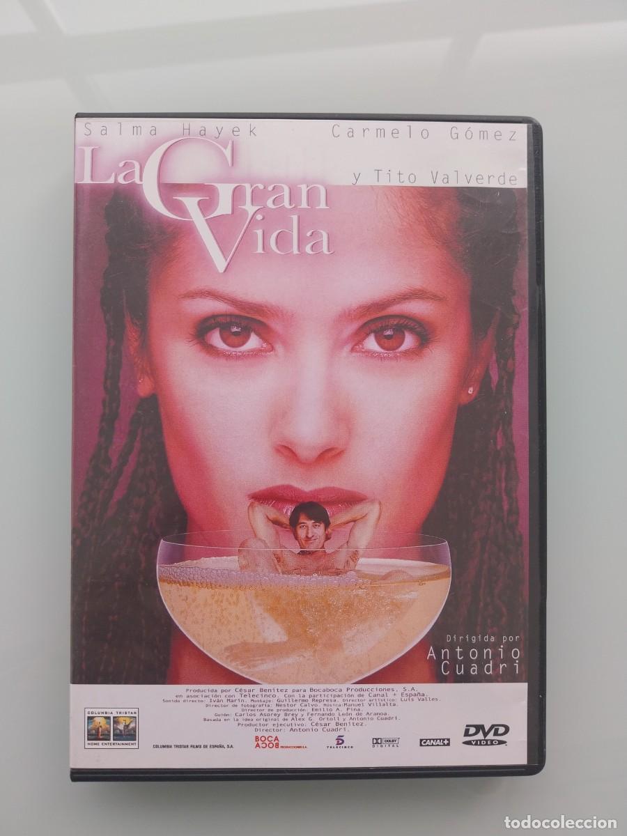 Cinema: DVD - LA GRAN VIDA DE ANTONIO CUADRI CON CARMELO GOMEZ Y SALMA HAYEK