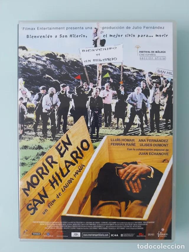 Cinema: DVD - MORIR EN SAN HILARIO DE LAURA MA&Ntilde;&Aacute; CON LLU&Iacute;S HOMAR, JUAN ECHANOVE