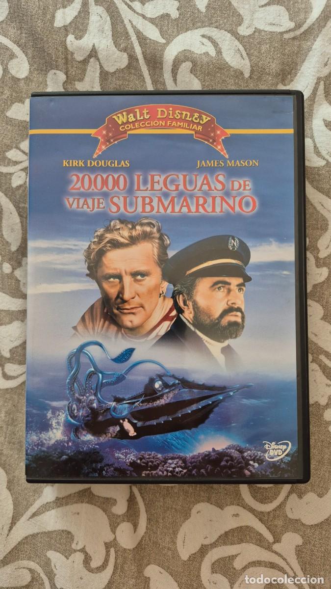 Cinema: 20.000 leguas de viaje submarino, dvd Richard Fleischer Kirk Douglas James Mason