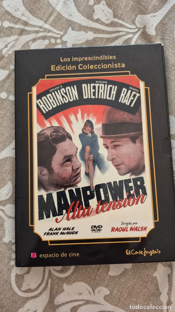Cinema: Alta tensi&oacute;n (Manpower) dvd Raoul Walsh Edward G. Robinson Marlene Dietrich