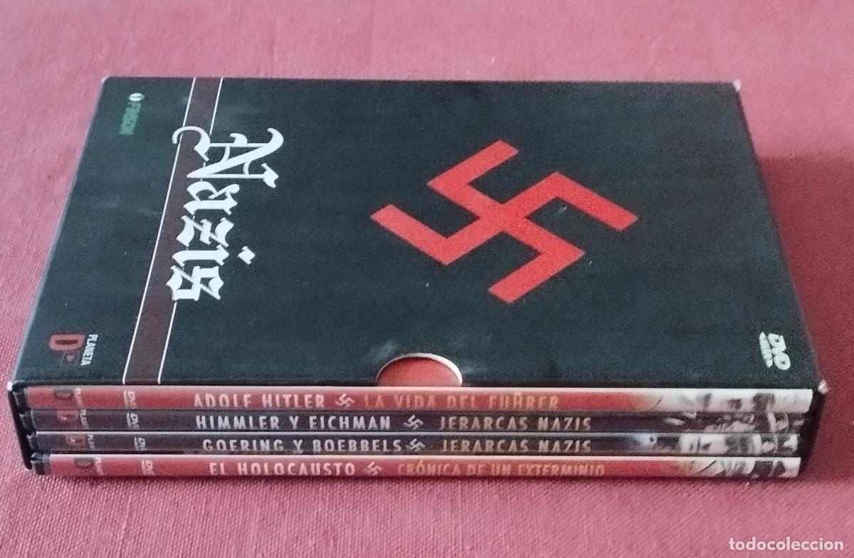 Cin&eacute;ma: NAZIS - 4 DVD - HITLER - HIMMLER - ESICHMAN - GOERING - GOEBBELS - EL HOLOCAUSTO