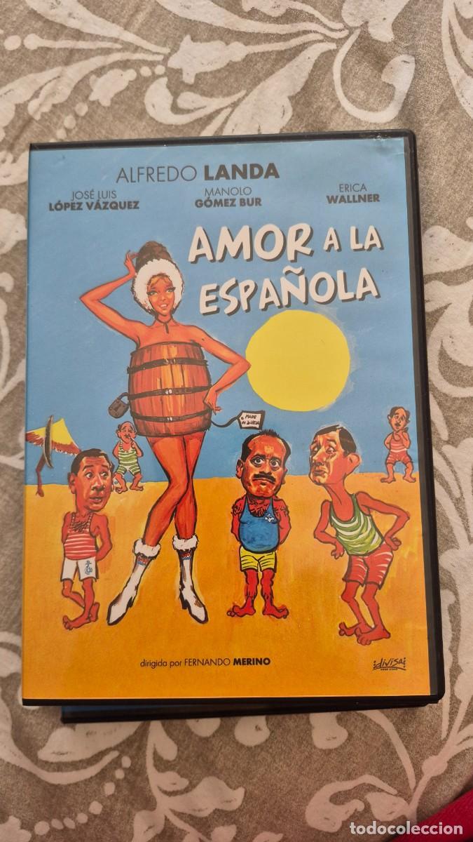 Cinema: Amor a la espa&ntilde;ola, dvd Fernando Merino Alfredo Landa Jos&eacute; Luis L&oacute;pez V&aacute;zquez Manolo G&oacute;mez Bur