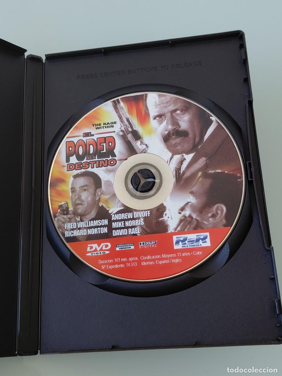 Cine: DVD - EL PODER DEL DESTINO CON FRED WILLIAMSON, CINE DE SERIE B - Foto 3