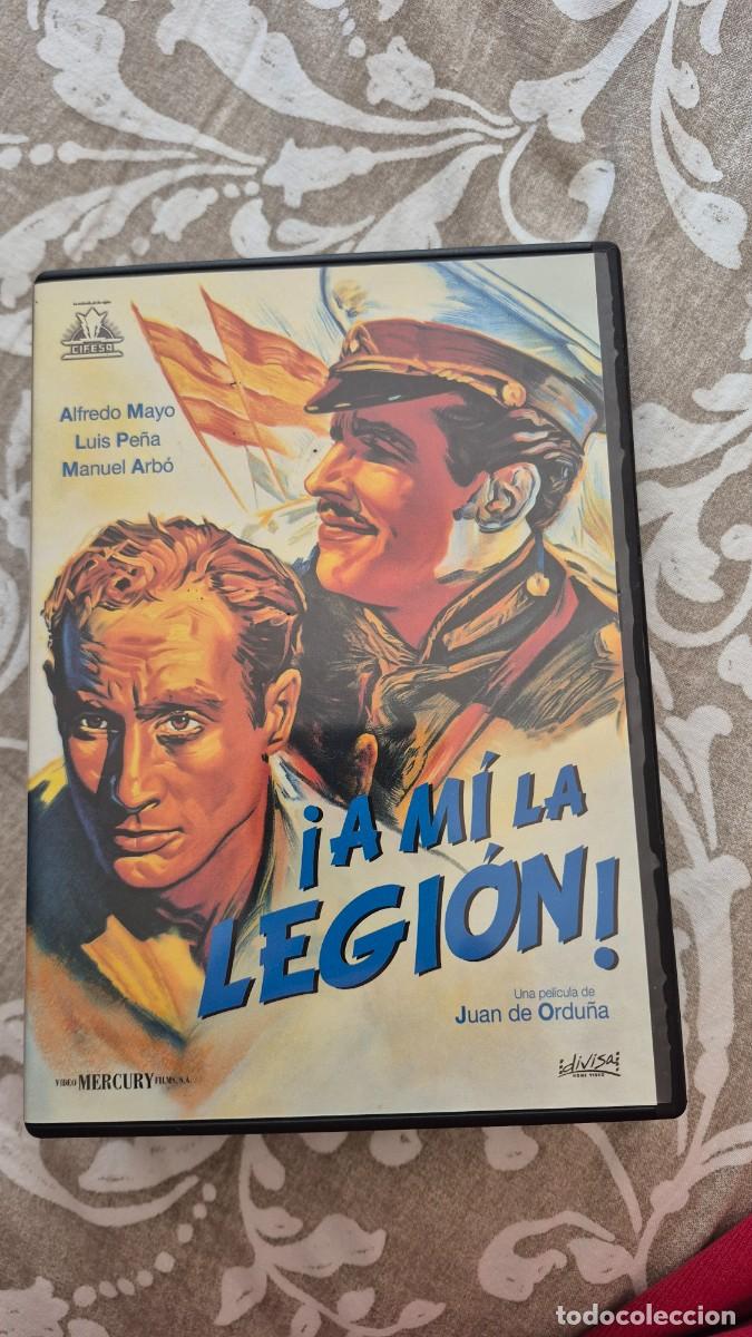 Cinema: &iexcl;A mi la legion! dvd Juan de Ordu&ntilde;a Alfredo Mayo Luis Pe&ntilde;a Manuel Arbo