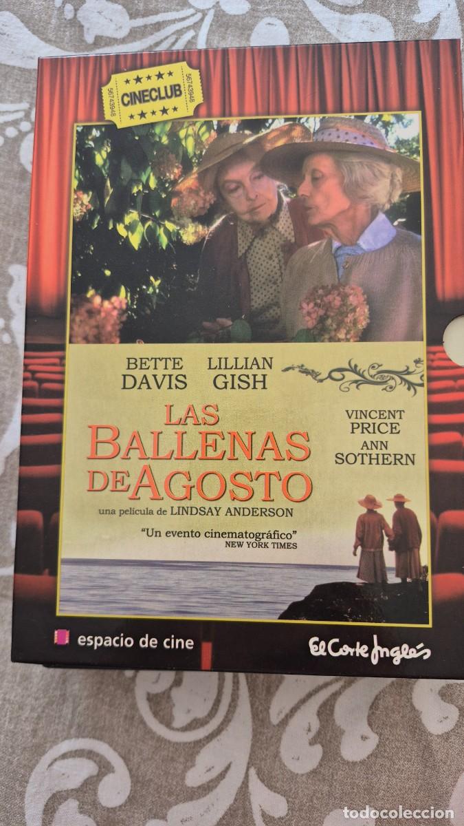 Cinema: Las ballenas de agosto, dvd Lindsay Anderson Bette Davis Lillian Gish Vincent Price