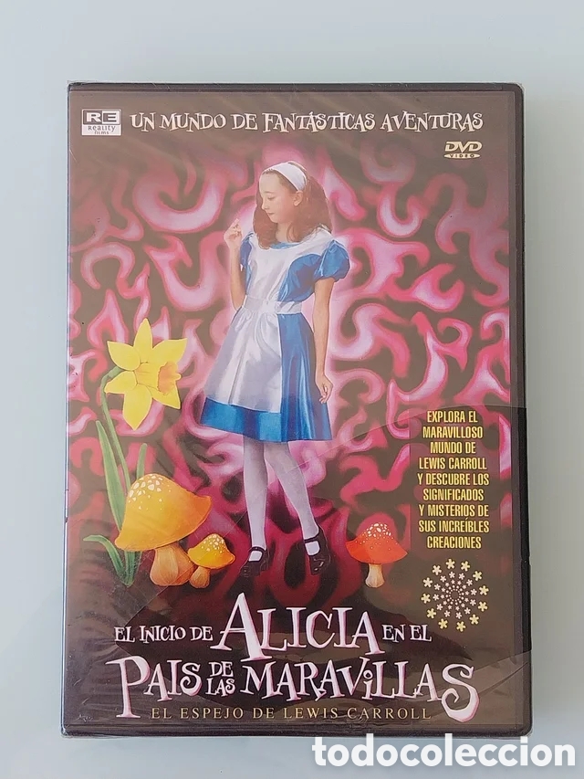 Cinema: DVD - DOCU EL INICIO DE ALICIA EN EL PAIS DE LAS MARAVILLAS. EL ESPEJO DE LEWIS CARROLL (PRECINTADA)