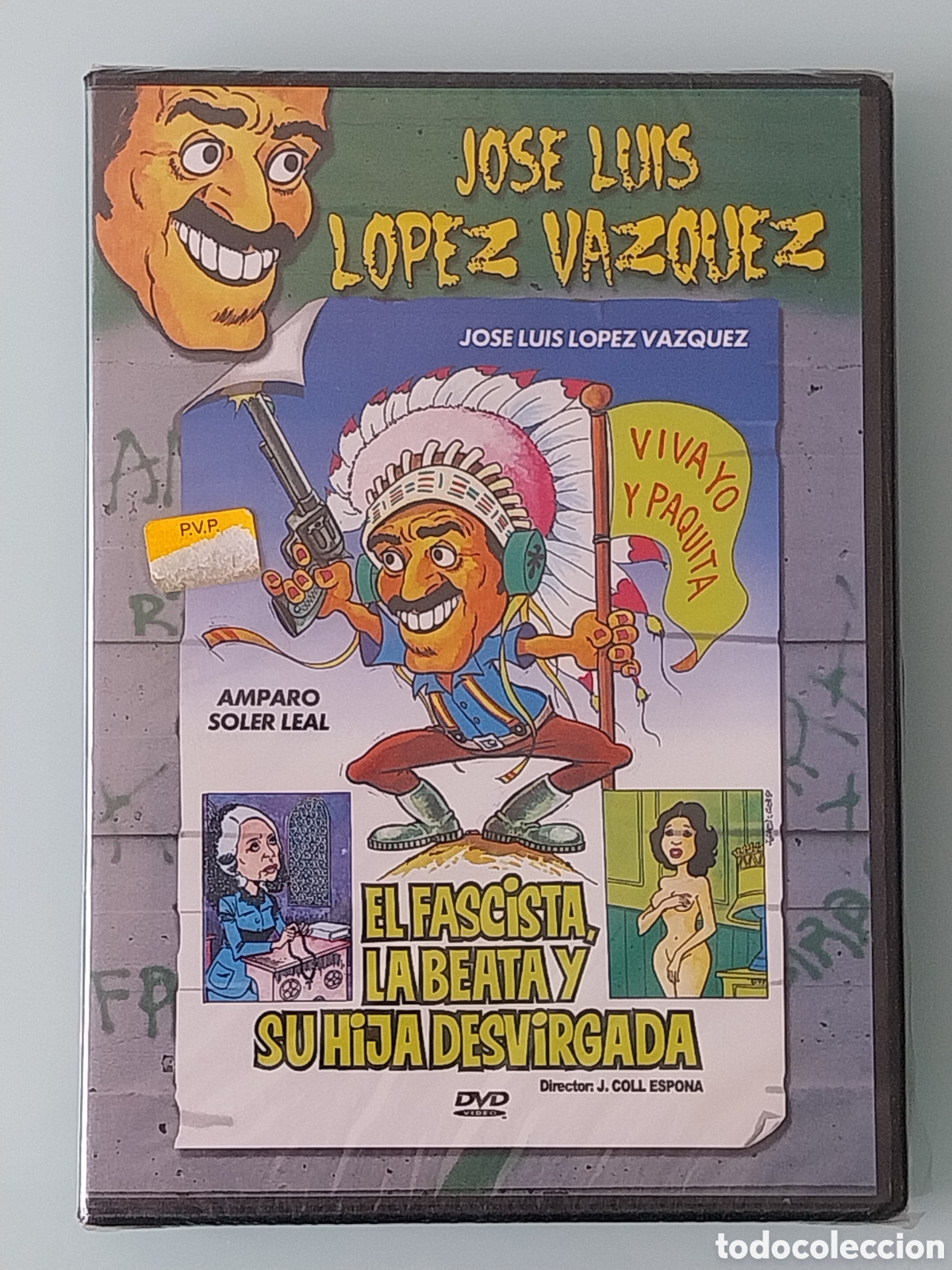Kino: DVD - EL FASCISTA, LA BEATA Y SU HIJA DESVIRGADA (PRECINTADO) CON JOSE LUIS LOPEZ VAZQUEZ