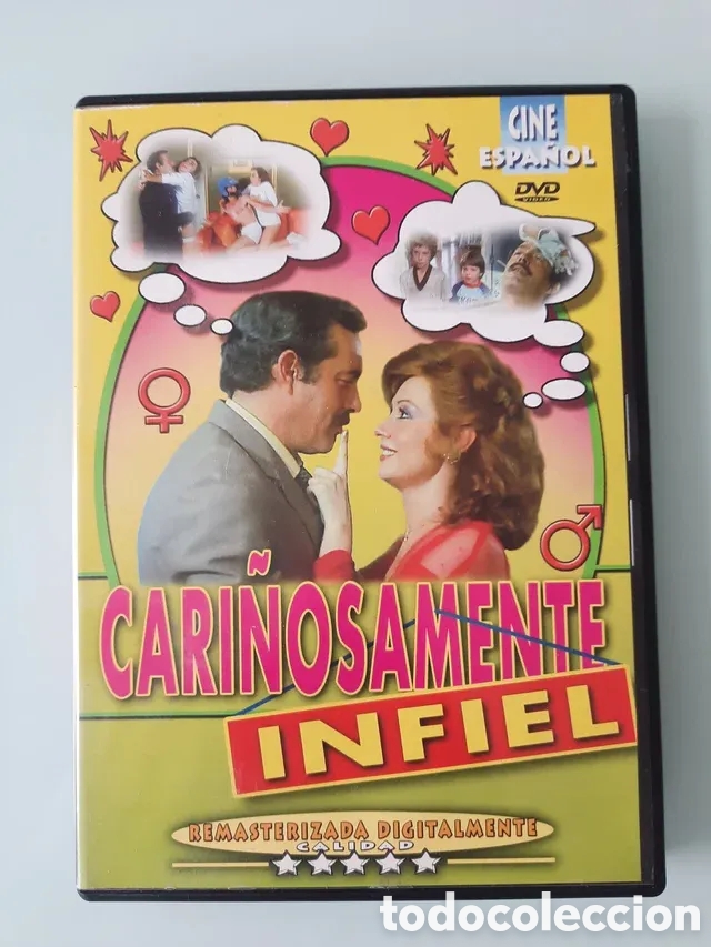 Cinema: DVD - CARI&Ntilde;OSAMENTE INFIEL DE JAVIER AGUIRRE CON RICARDO MERINO, MAR&Iacute;A KOSTY, MANUEL ALEXANDRE