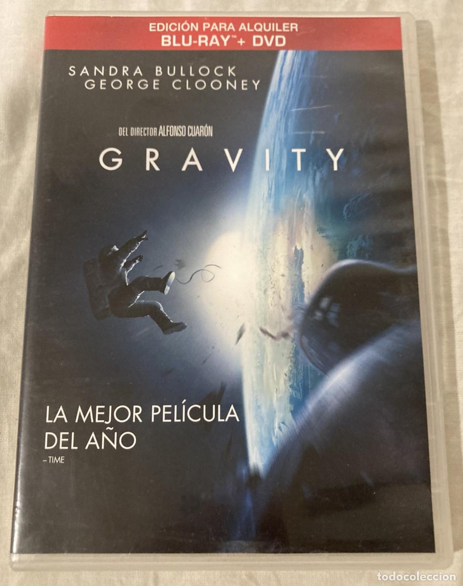 Cine: dvd original GRAVITY / ED WARNER - Solo DVD , NO contiene BLU RAY