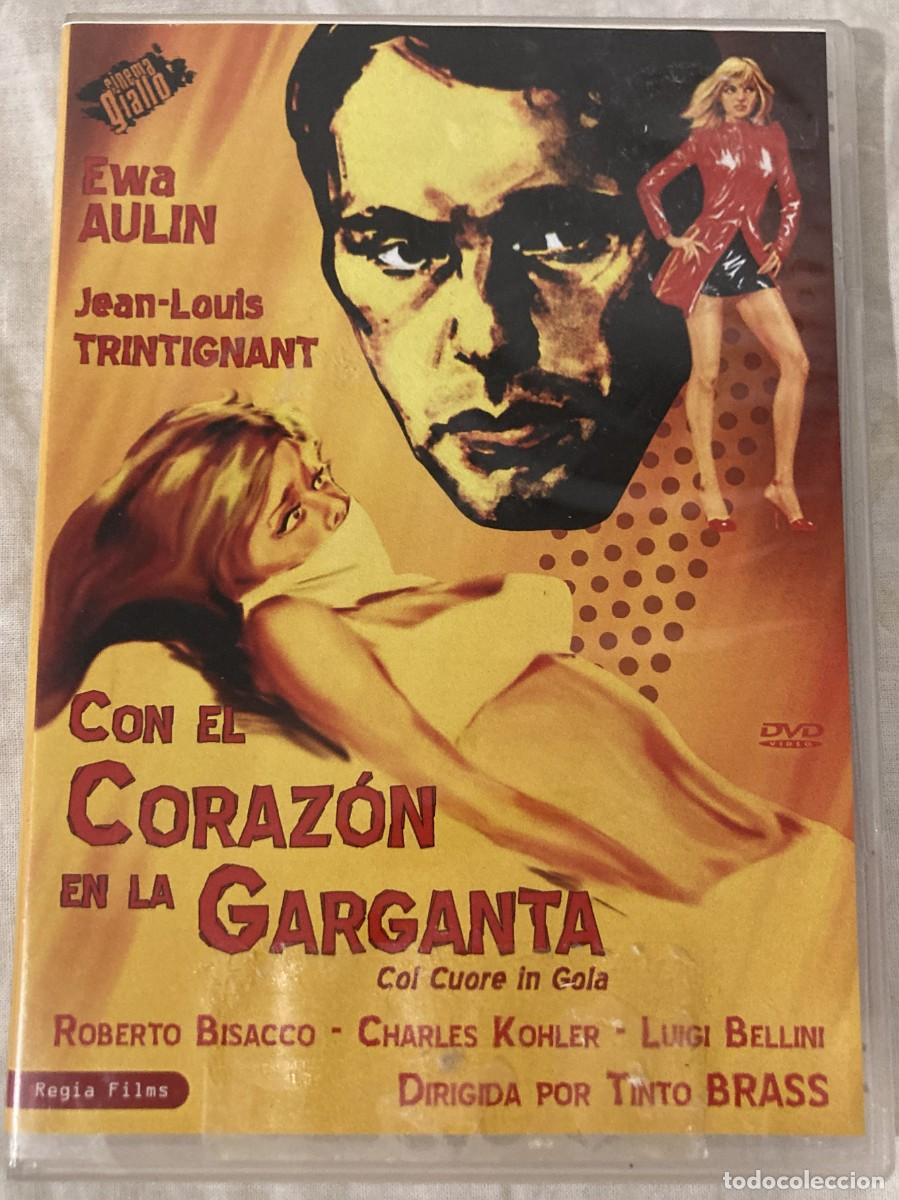 Cinema: dvd original CON EL CORAZON EN LA GARGANTA / ED REGIA FILMS