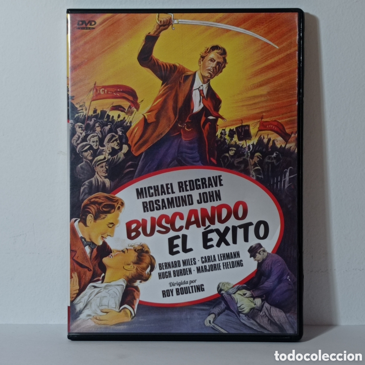 Cinema: BUSCANDO EL EXITO, R.BOULTING (1947): M.REDGRAVE -COMO NUEVA-