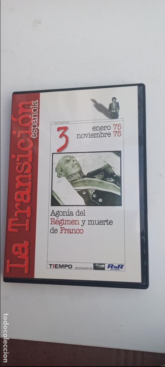 Kino: DVD. La Transici&oacute;n Espa&ntilde;ola - Volumen 3 - Agon&iacute;a del R&eacute;gimen y muerte de Franco. ene-Nov 1975 Tiempo